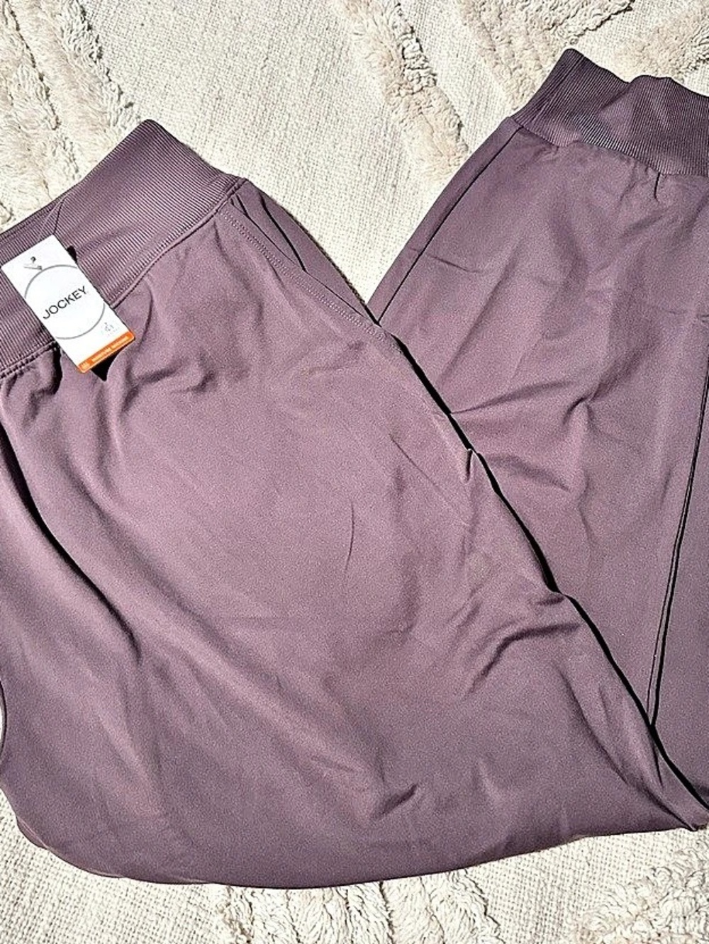 Jockey Soft Performance Jogger Pants in Purple 2XL/2XT NWT